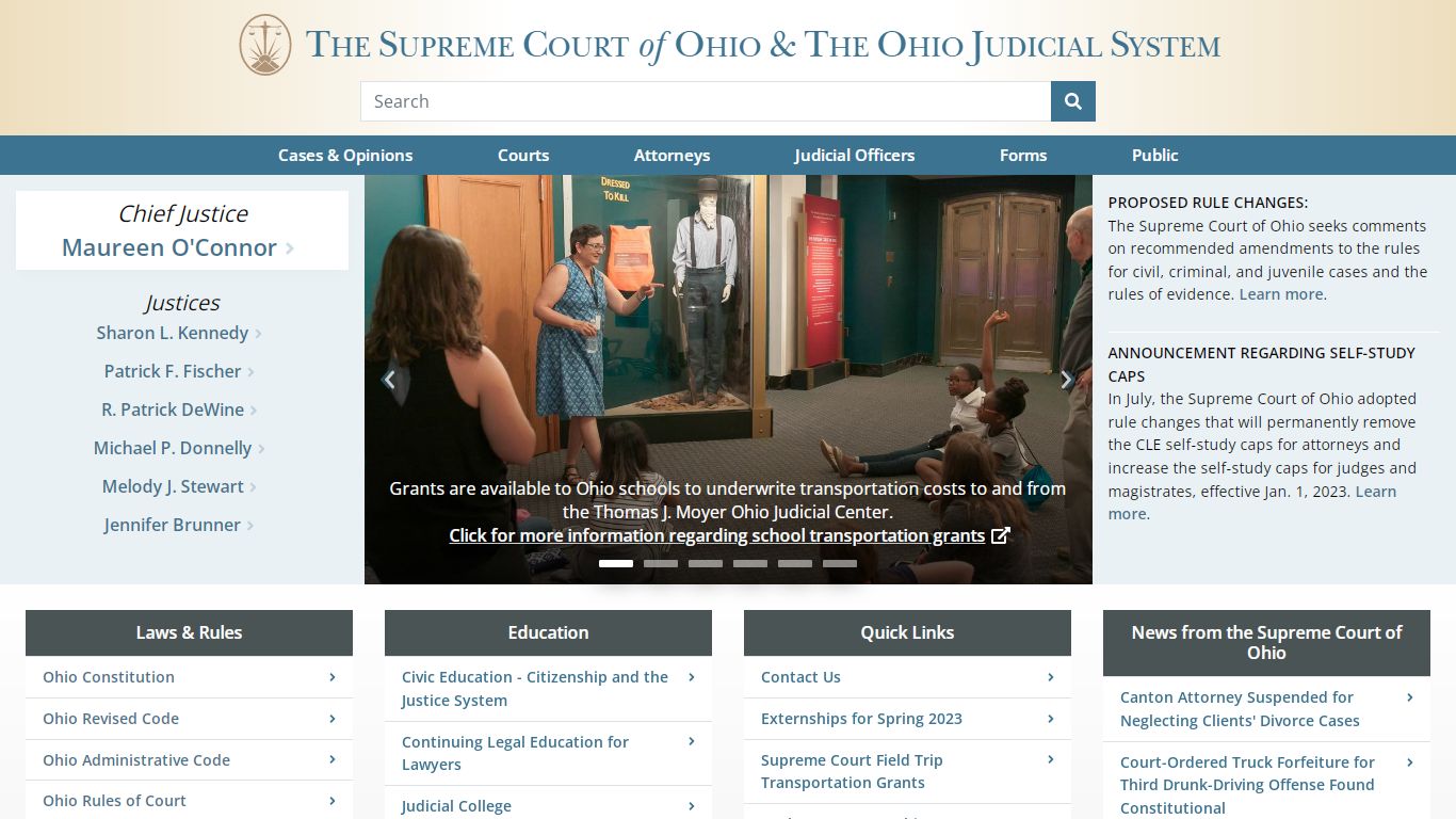 Supreme Court of Ohio and the Ohio Judicial System